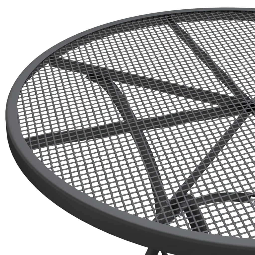 Set da pranzo da giardino 5 pz rete metallica antracite 02_0014774