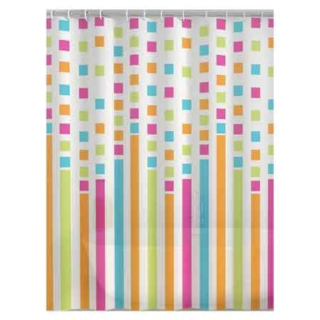 TENDA DOCCIA IN PEVA 'PARTY' 240x200 cm Multicolore - GEDY