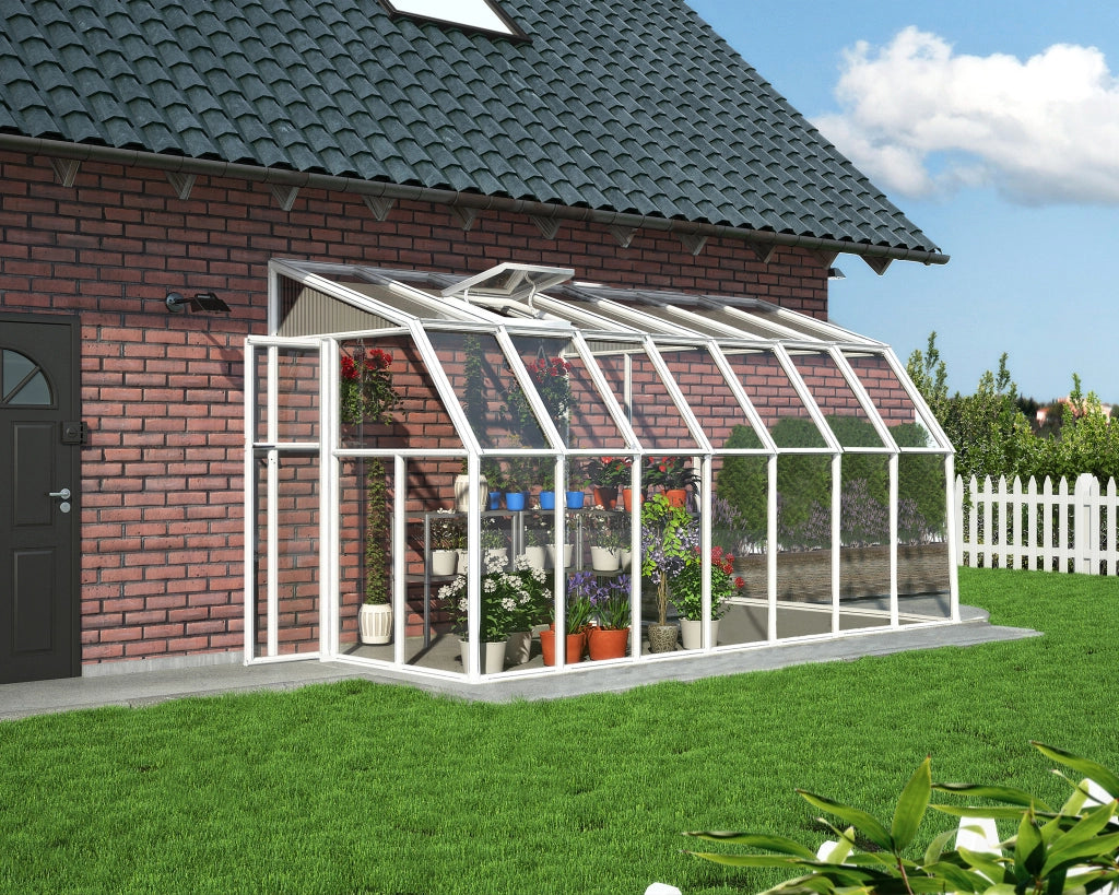 Canopia Veranda in Policarbonato Sun Room 2X4.4 m Bianco
