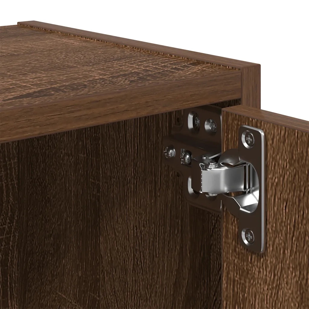 Libreria Rovere Marrone 40x24x52 cm in Legno Multistrato 860361