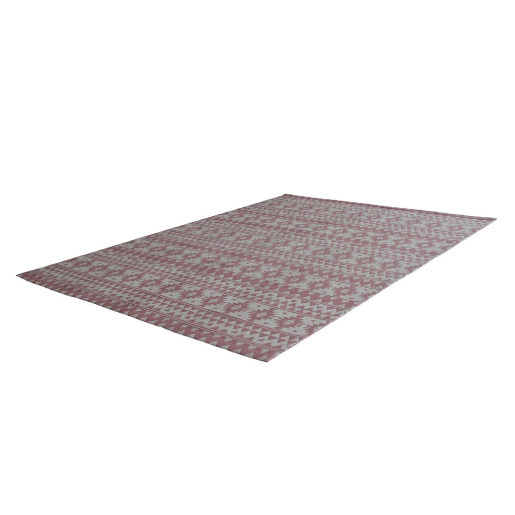 Tappeto Sunny 210 Pink in poliestere per interno ed esterno