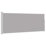 Tenda da Sole | Tenda parasole Laterale Retrattile 120 x 300 cm Grigia