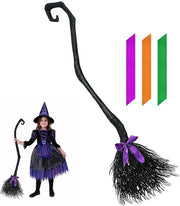 Decorazione di Halloween - Broomstick della Strega - Broomstick da appendere - Decorazione della Strega - Accessori di Broomstick - Broomstick della Strega - Broomstick volante - per bambini - per adulti - Costume di Halloween per cosplay - decorazione