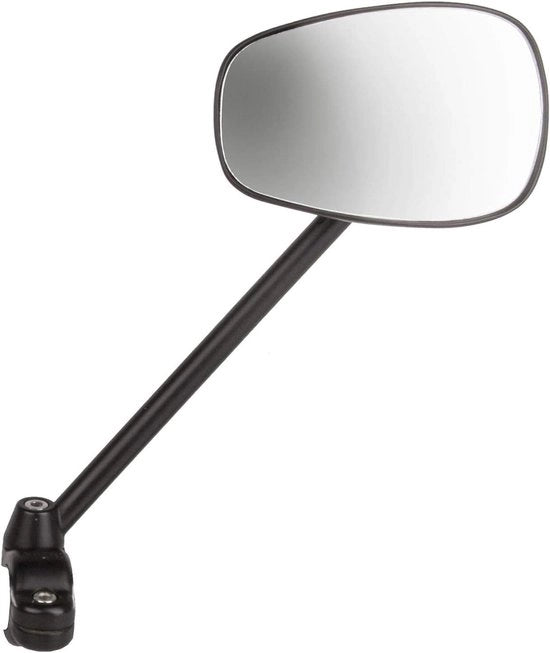 Specchio per bicicletta - Sicurezza e Comfort - 1 pezzo - Nero - 10,5 x 7 cm