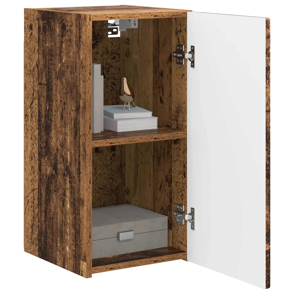 Mobile TV da parete-Mobile TV a Muro-Credenza TV Legno vecchio 30 x 31 x 60 cm
