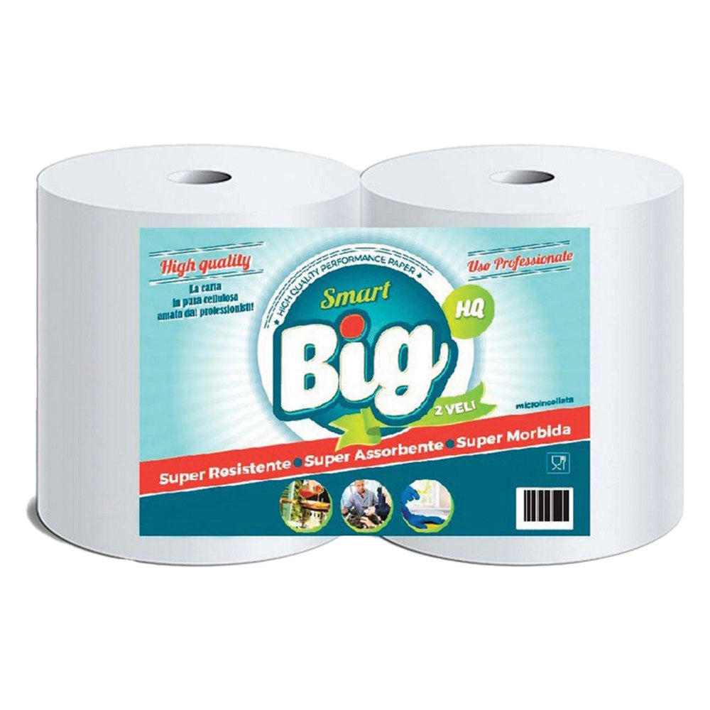 BOBINA CARTA 'SMART BIG' Kg 1,22 a rotolo circa (prezzo singolo rotolo)- 2 rotolo  - PAPERDI