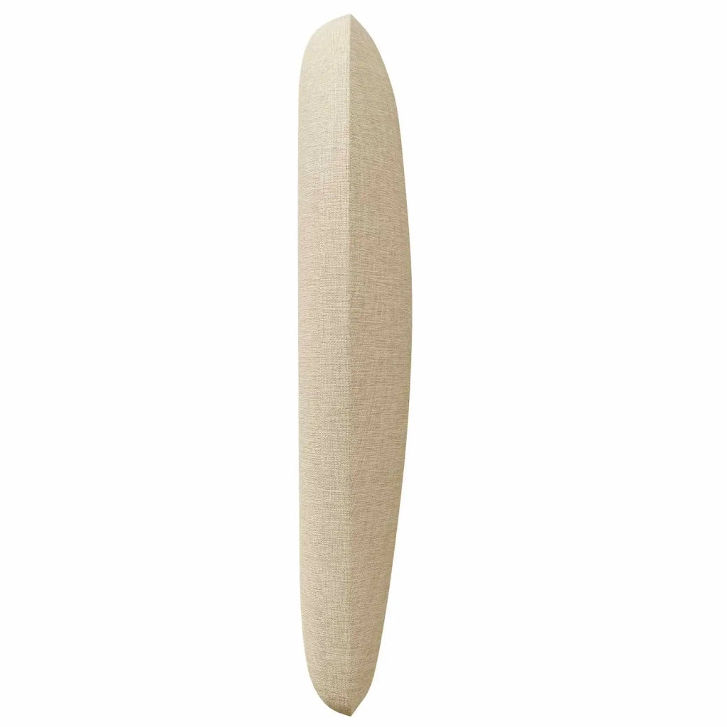 Orecchia della Testata Crema 40 x 23 x 6 cm Tessuto CFW2549275