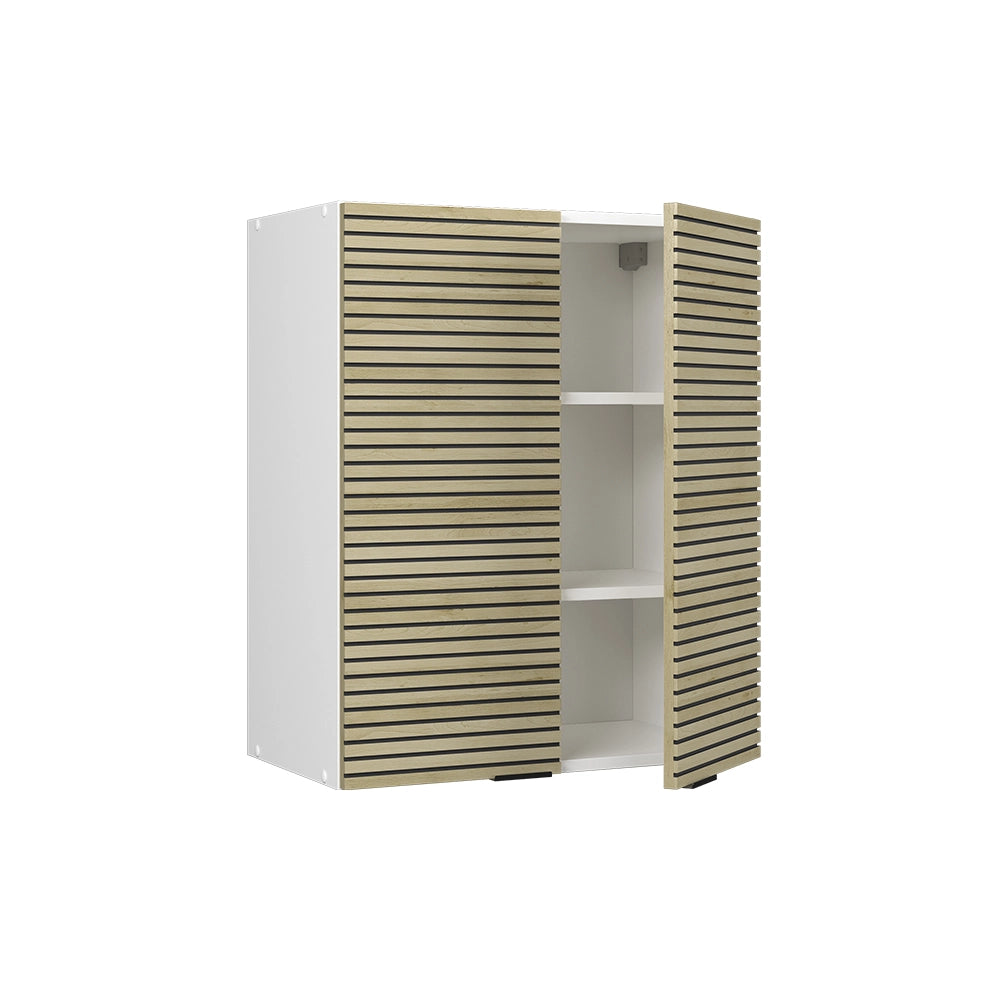 Pensile da cucina Fame-Line Pannello in quercia/Bianco 60 cm Vicco