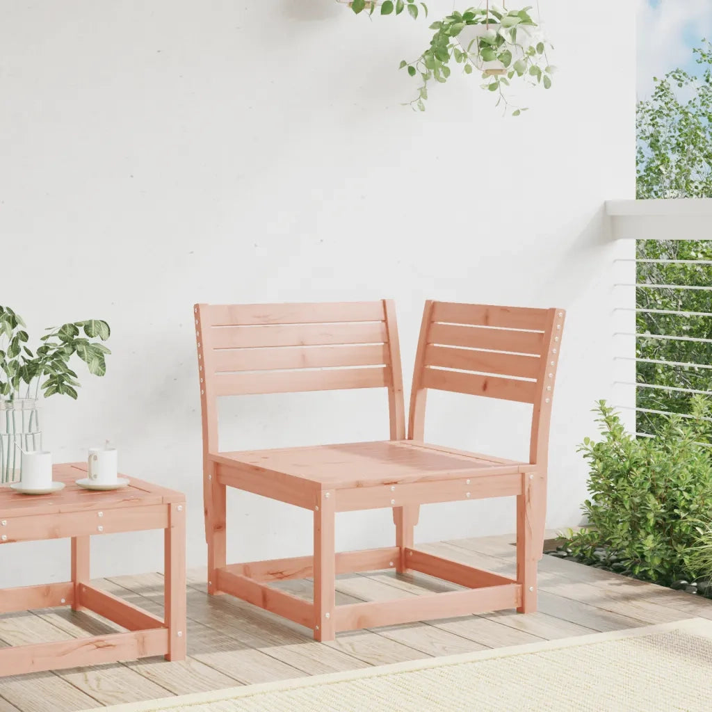 Divano Angolare da Giardino-Sofa da Giardino-Divanetto da esterno 73x73x78 cm Legno Massello Douglas