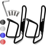 Set di contenitori per bicicletta 2 in 1 - Attrezzi di fissaggio - 4 colori