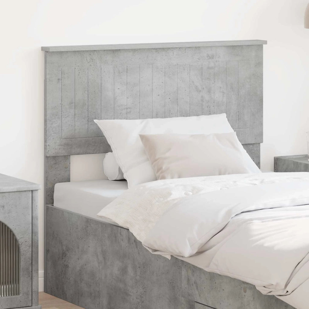 Testiera Grigio cemento Legno ingegnerizzato 888466