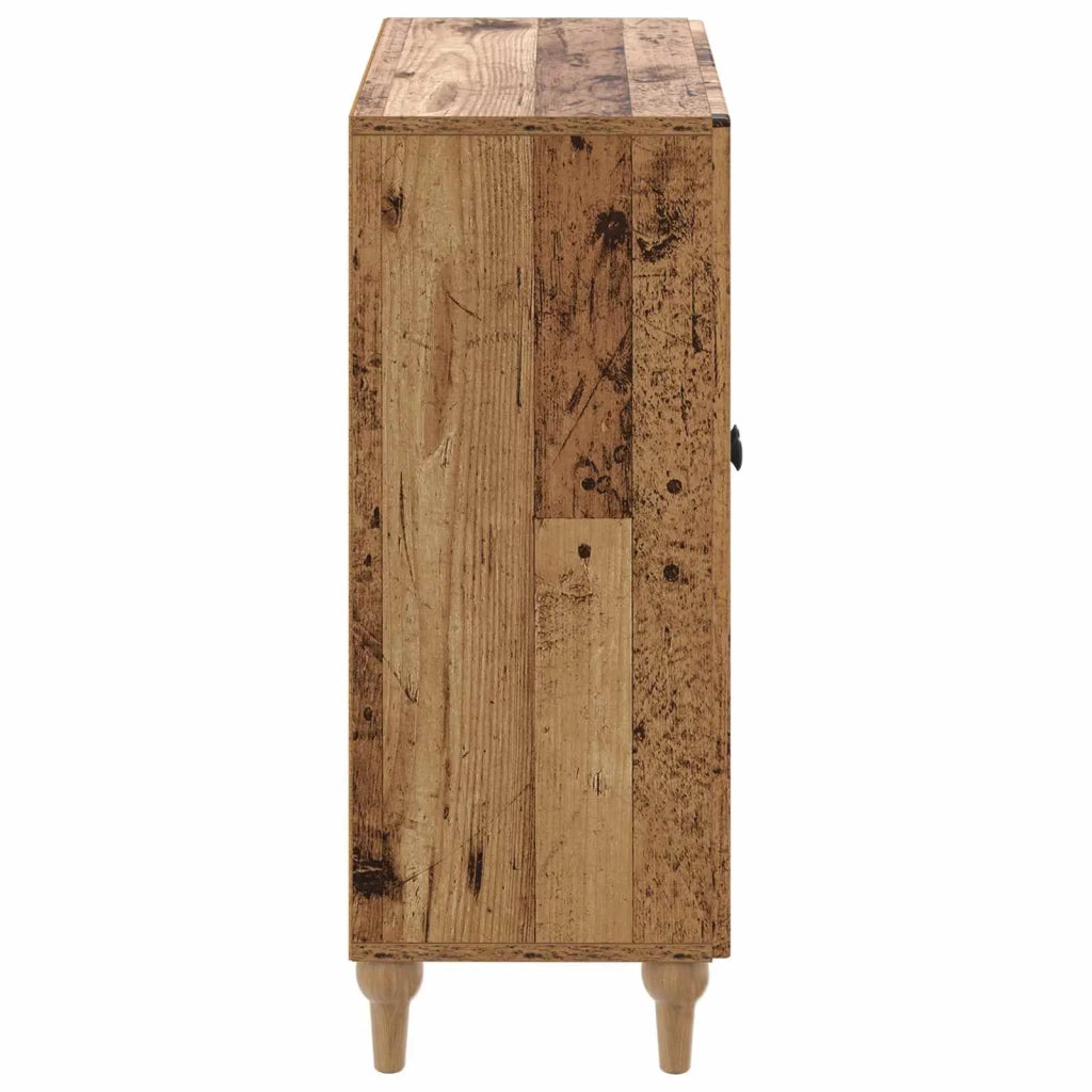 Mobiletto da Bagno ALKMAAR Legno antico 59,5 x 31 x 80 cm 896183