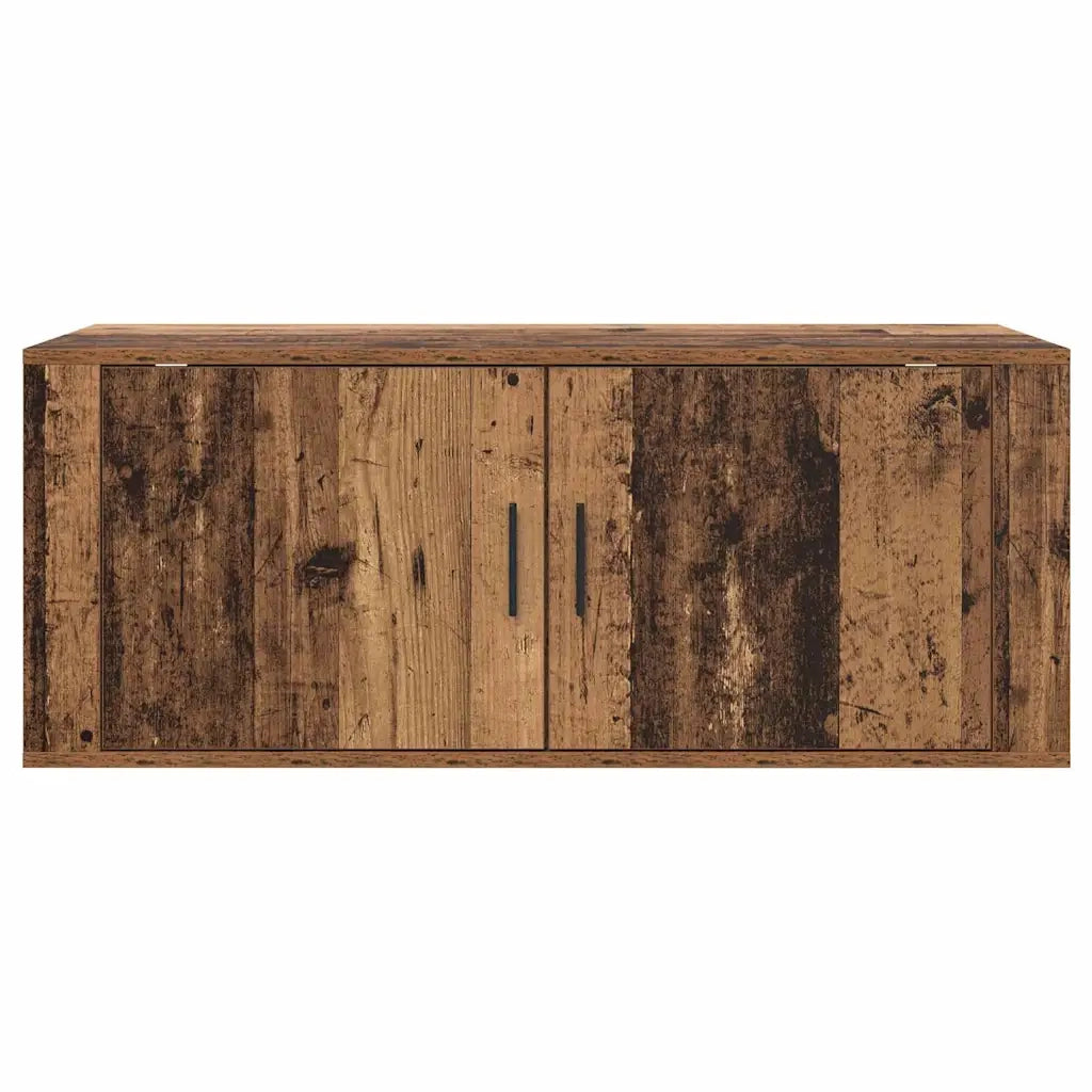 Mobile TV da parete Legno vecchio 100 x 34,5 x 40 cm