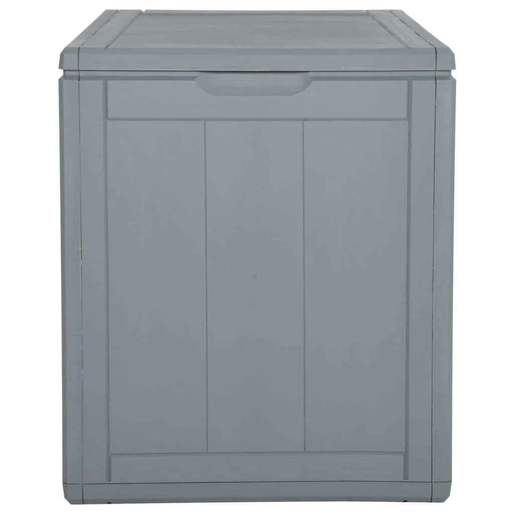Baule da giardino 90 litri rattan PP grigio 02_0013050