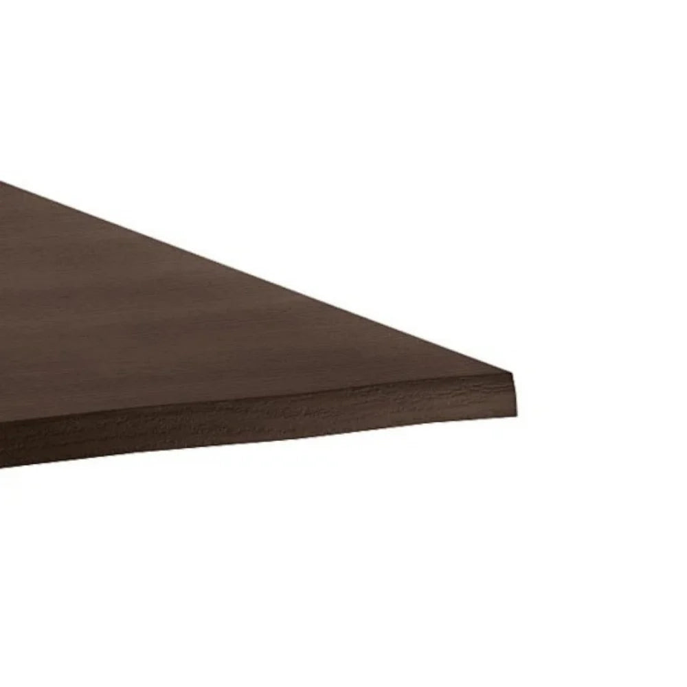 Tavolo da pranzo fisso in legno impiallacciato rovere termocotto Timber 160x90 cm fino a 8 posti Made in Italy | Duzzle