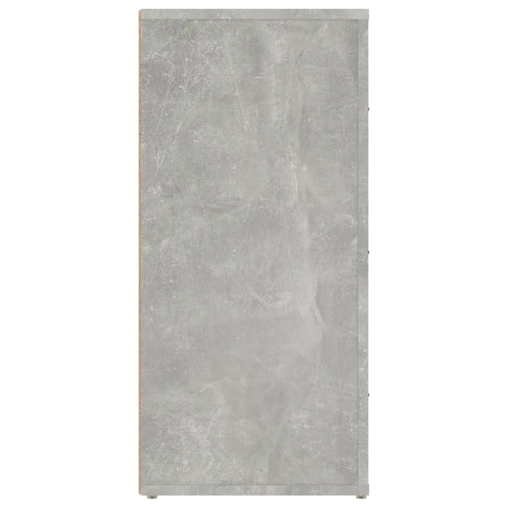 Buffet credenza cassettiera armadio mobile contenitore organizer per cucina soggiorno salotto 40 x 33 x 70 cm legno ingegnerizzato grigio 02_0031925