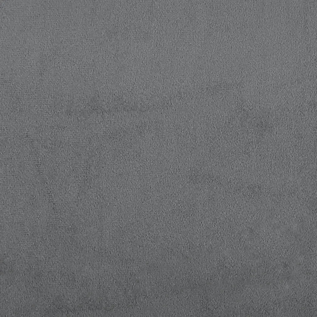 Divano | Divano da soggiorno | Sofa a 2 Posti grigio scuro140 cm in Velluto