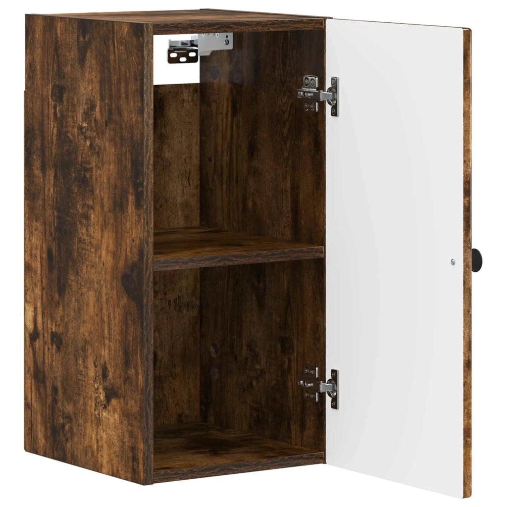 Armadio da bagno a muro ALKMAAR Rovere Fumo 30 x 31 x 59 cm 896150