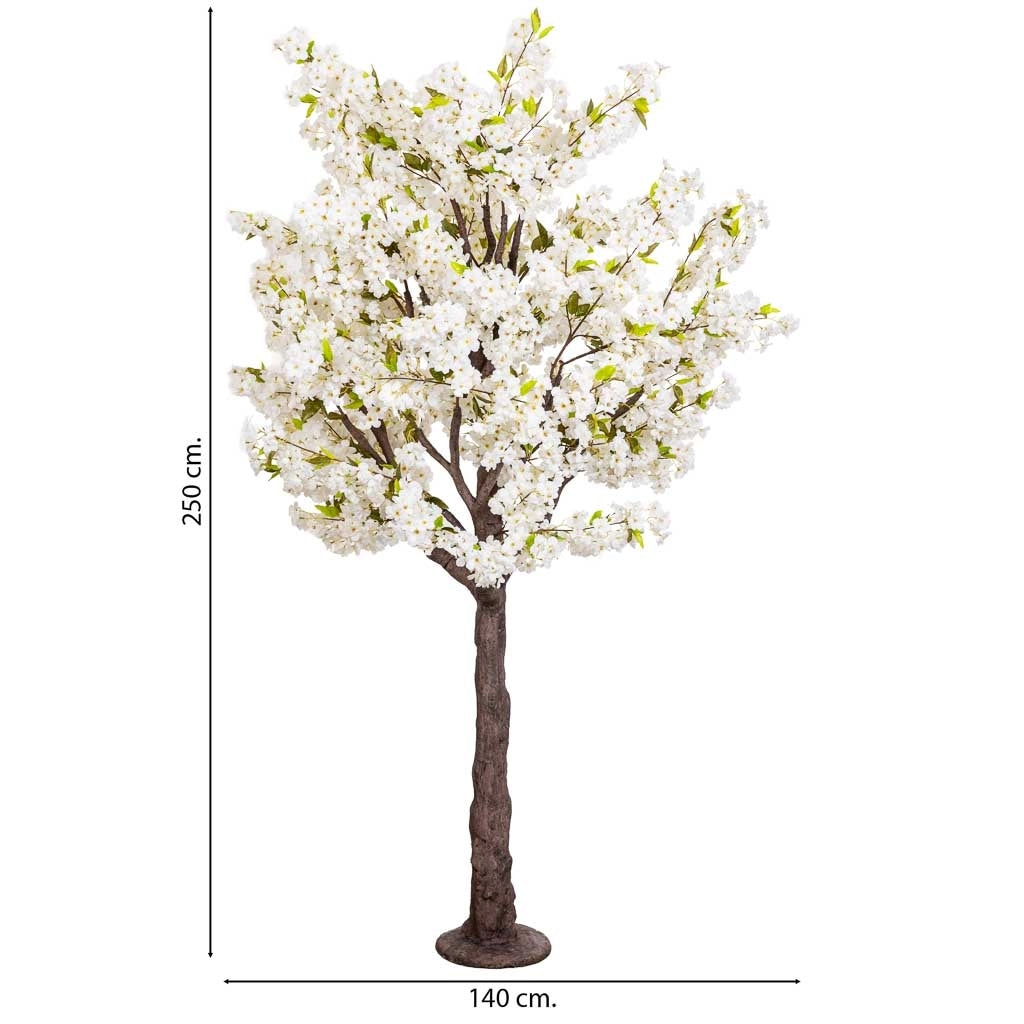 Decorazione albero di ciliegio 140x140x250h cm