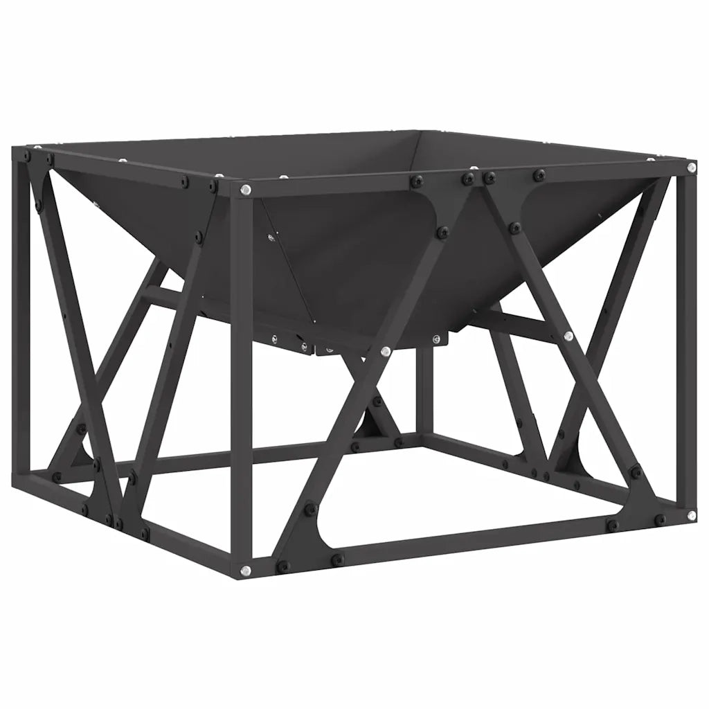Focolare Nero 50 x 50 x 35 cm Acciaio CFW5060151