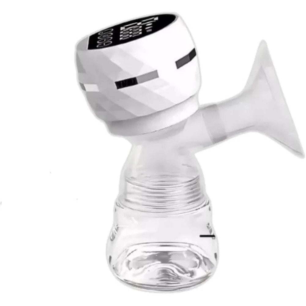 Trade Shop - Tiralatte Elettrico Con Display Led 2 Modalità 9 Livelli Portatile Compatto Ricaricabile -