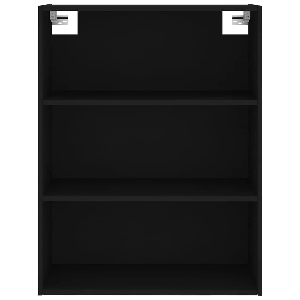Buffet credenza cassettiera armadio mobile contenitore organizer cucina soggiorno salotto alto 69,5 x 34 x 180 cm legno ingegnerizzato nero 02_0035028