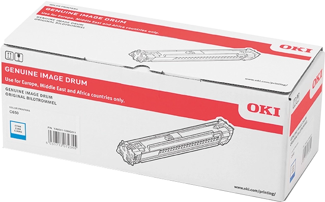 ORIGINAL OKI Tamburo ciano 09006132 C650 ~50000 Seiten
