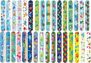 Set di braccialetti per bambini: 20 pezzi, gadget per compleanni di bambini, braccialetti a clic, regalo divertente per feste di bambini