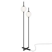 Piantana Moderna The Sixth Sense Nera 2 Luci Led 12 Watt 3000K