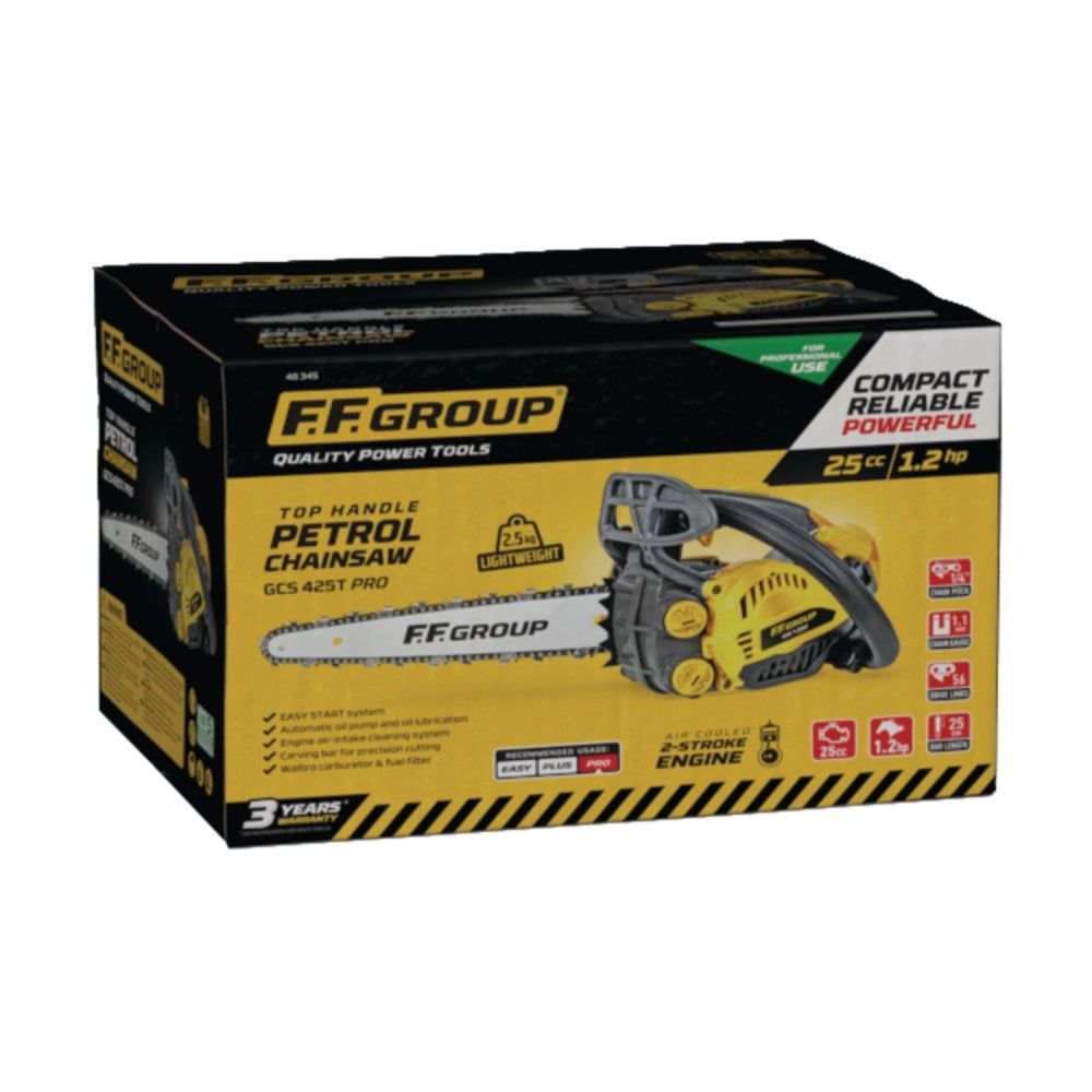 Ff group - gcs 425t pro motosega da posatura a scoppio 25cc lama da 25cm