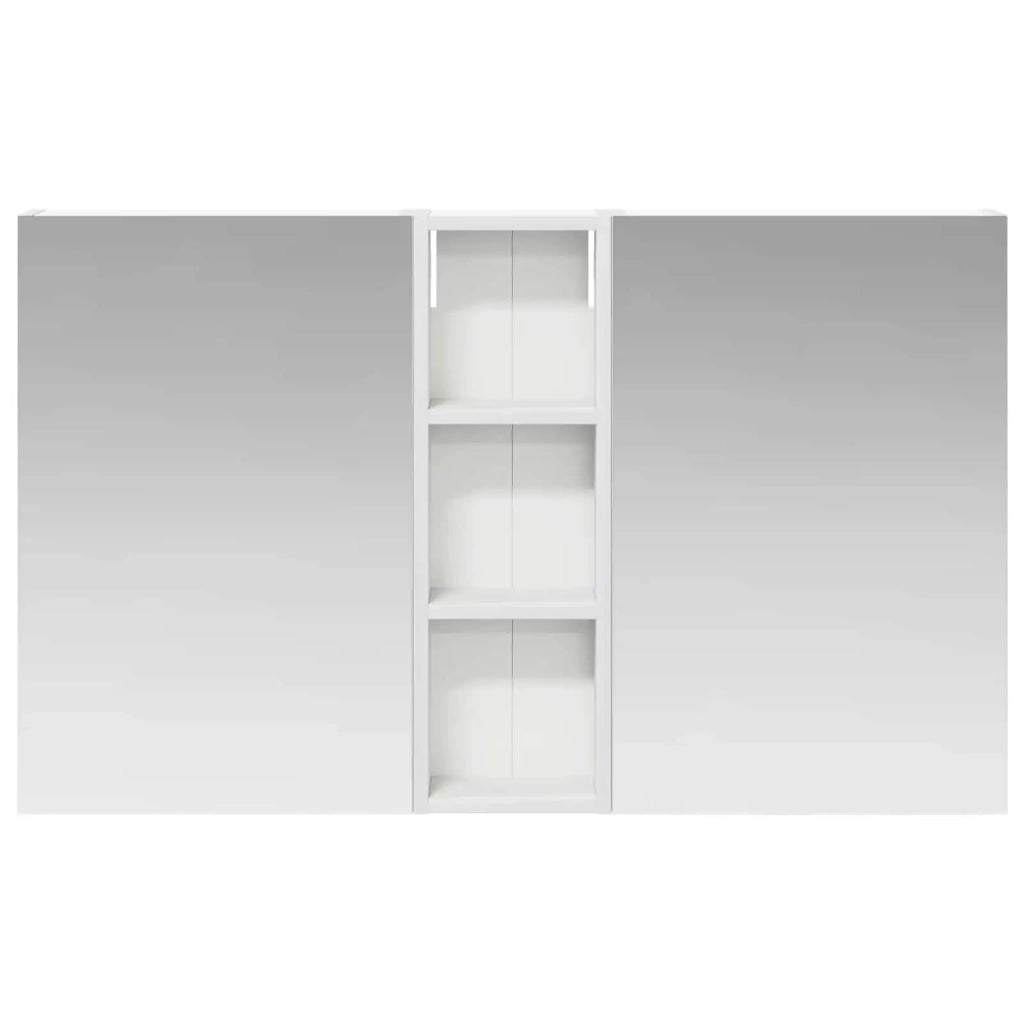 Set di Armadi da Bagno con porta 3 pcs 100 x 10,5 x 60,5 cm 3403696