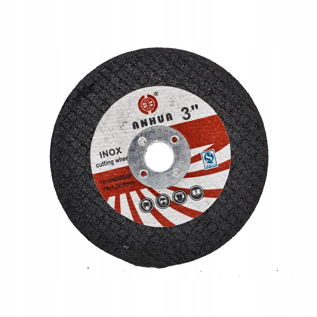 Set di Dischi 76mm per Gres, Levigatura e Taglio – Compatibile con Animal Pro e X-POWER 12V | Diametro Foro 10mm