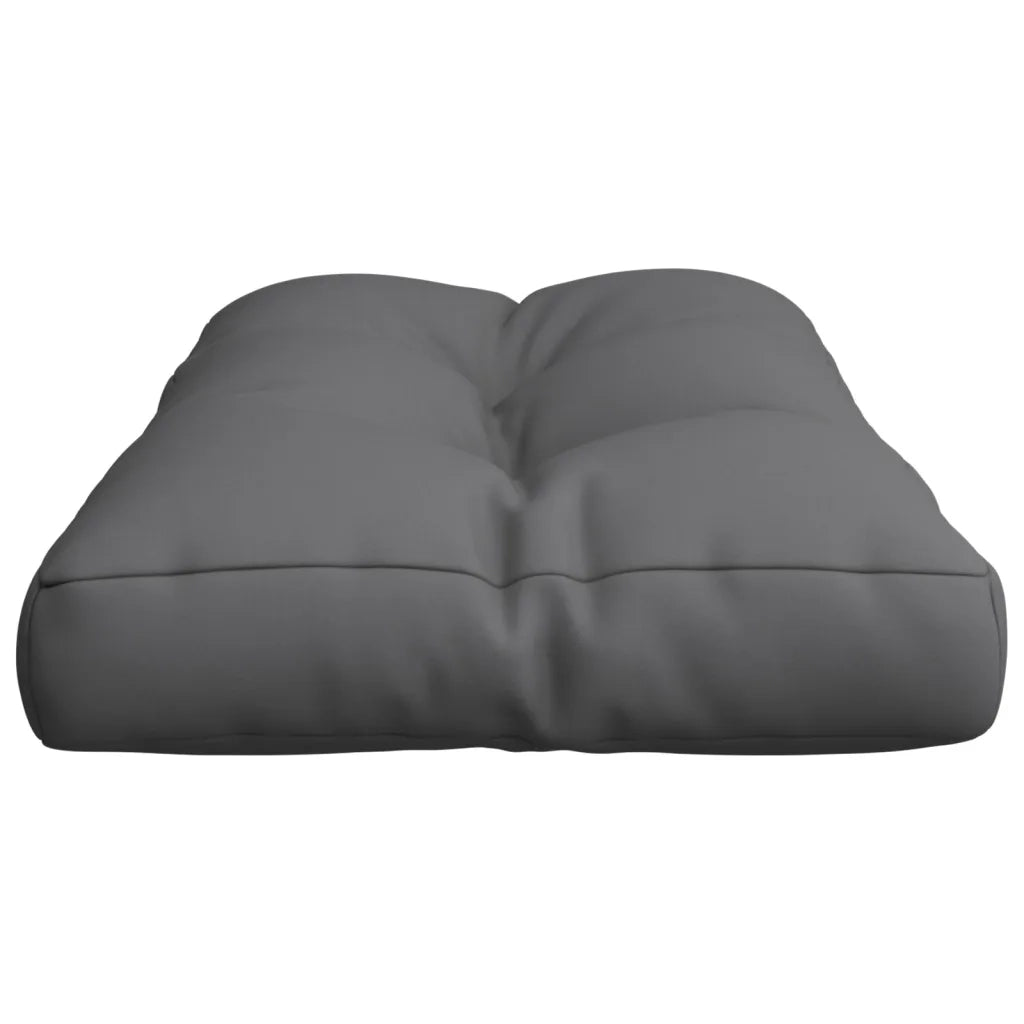 Cuscino per pallet | Cuscini per sedie Antracite 80x40x12 cm in Tessuto