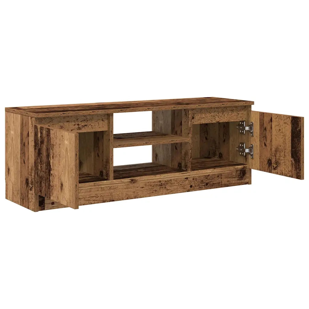 vidaXL Mobile Porta TV Legno Antico 102x30x36 cm Legno Multistrato