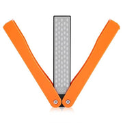 Pietra di affilatura a doppia grana - Gialla - Sfoglia manuale - Ideale per outdoor e campeggio