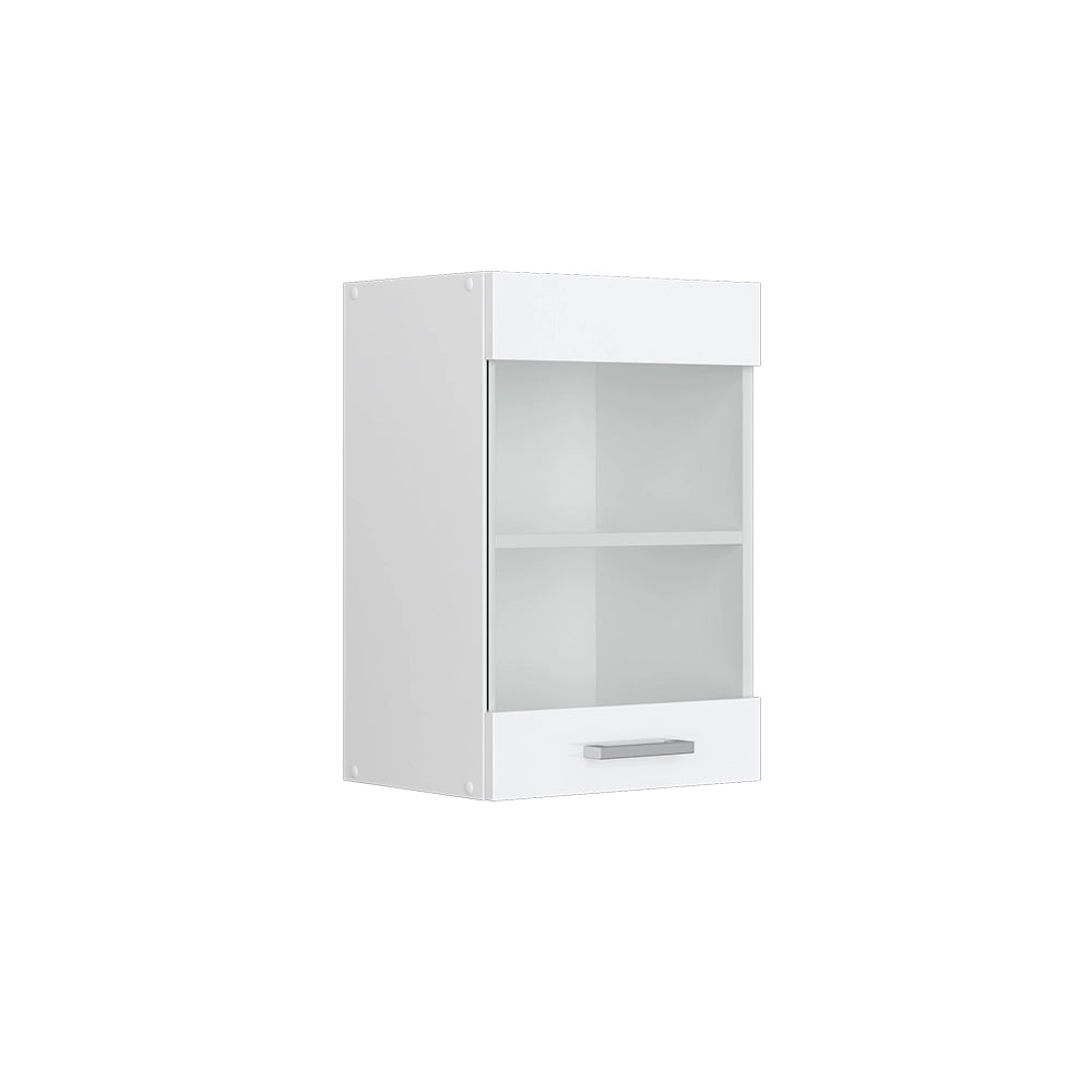 Vicco Frontale cucina Bianco lucido 39.6 x 59 cm frontale del mobile per pensile con vetro