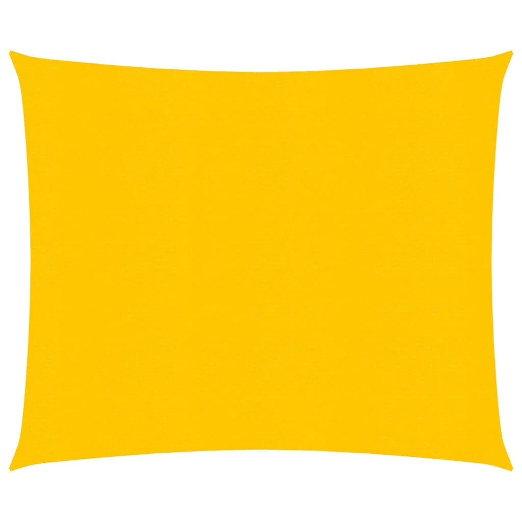 Vela ombreggiante 160 g/m² 2,5 x 2,5 m HDPE giallo 02_0009112
