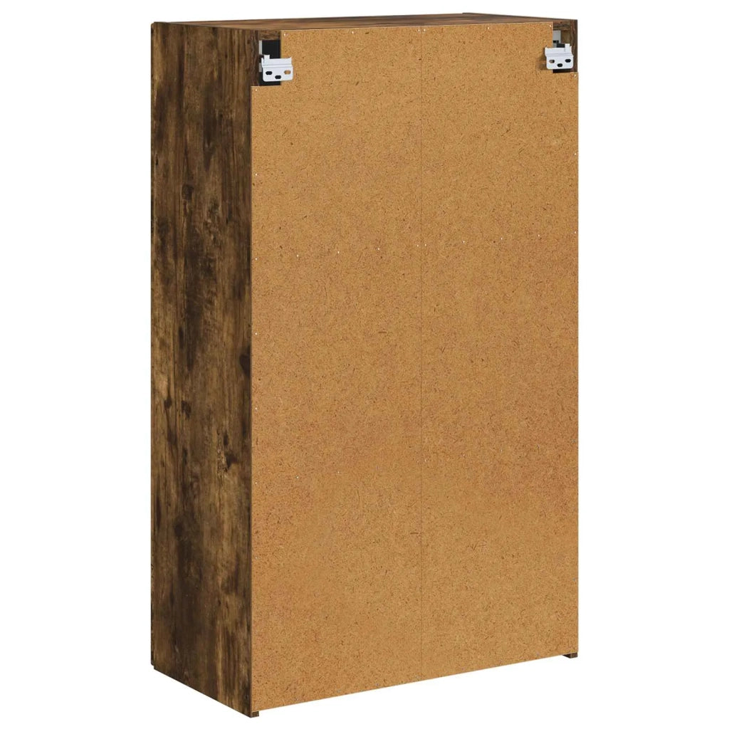 Mobile TV da parete Rovere fumé 59,5 x 31 x 100 cm 892374