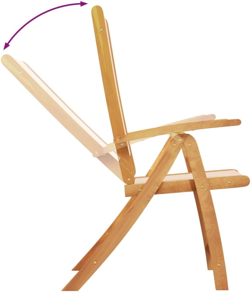 Set da pranzo da giardino 7 pezzi in legno massello di acacia e textilene, set tavolo e sedie da giardino, tavolo terrazza esterna e sedie, set terrazza, mobili da giardino esterno - 3279281