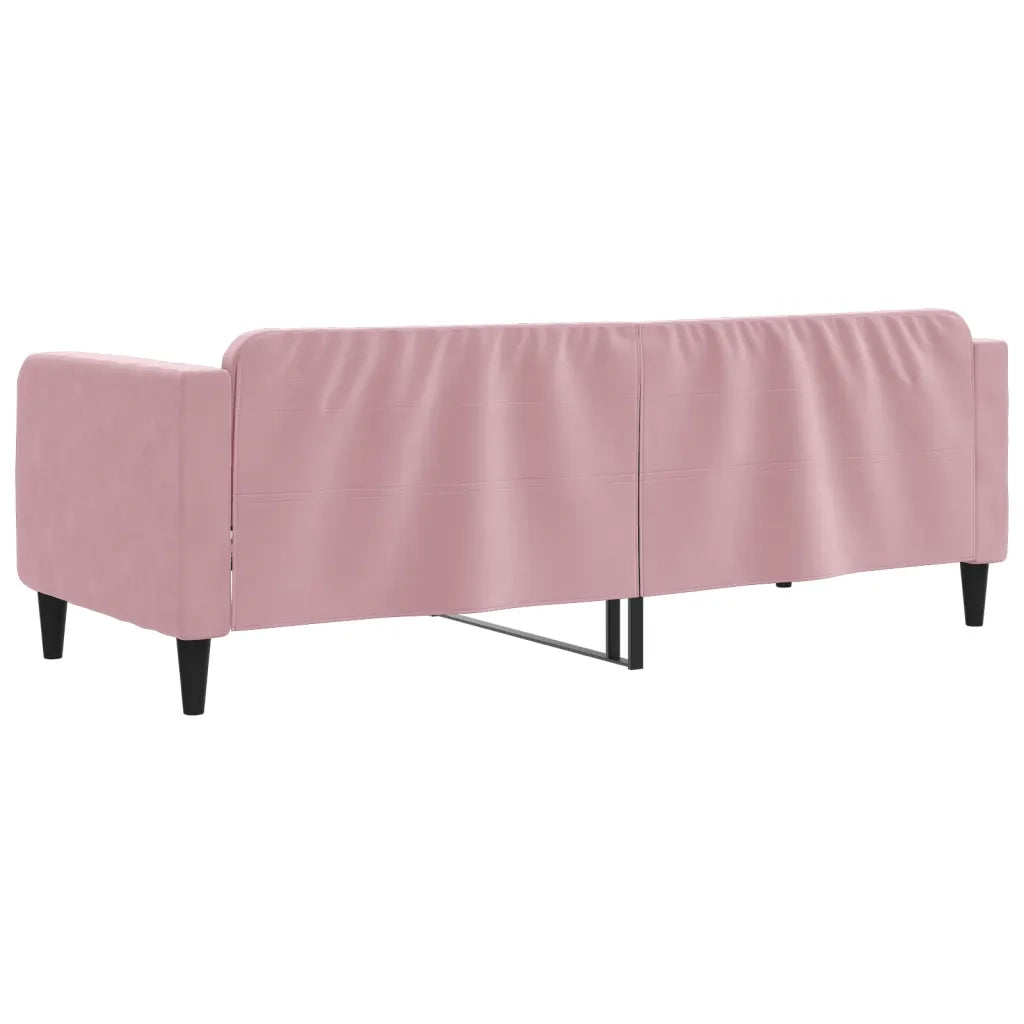 Letto da Giorno Rosa 80x200 cm in Velluto