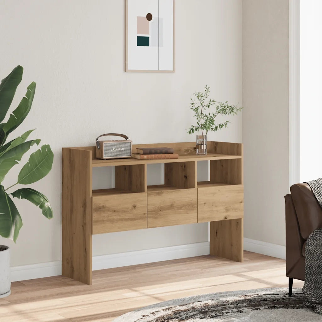 Credenza Rovere Artigianale 105x30x70 cm in Legno Multistrato 856635