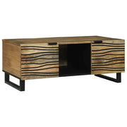 Tavolino da salotto Marrone e Nero 100 x 54 x 40 cm 4017948