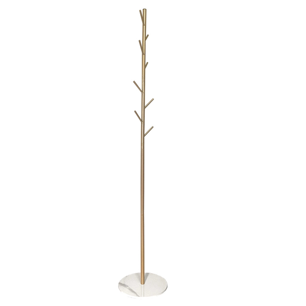 Appendiabiti Premium Elegance con 8 ganci Nyana Home 167x30x30cm Dorato
