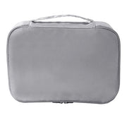 Trade Shop - Organizer Viaggio Organizza Valigia Bagagli Borsa Per Intimo 26x15x9cm Grigia 87717 -