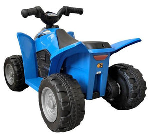 Mini Quad Elettrico per Bambini 7,2V con Licenza Honda 250X Blu
