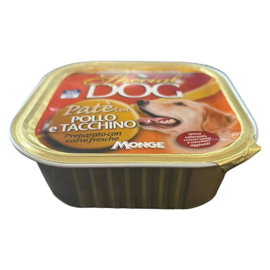 PATE' PER CANI POLLO E TACCHINO SPECIAL DOG 300G