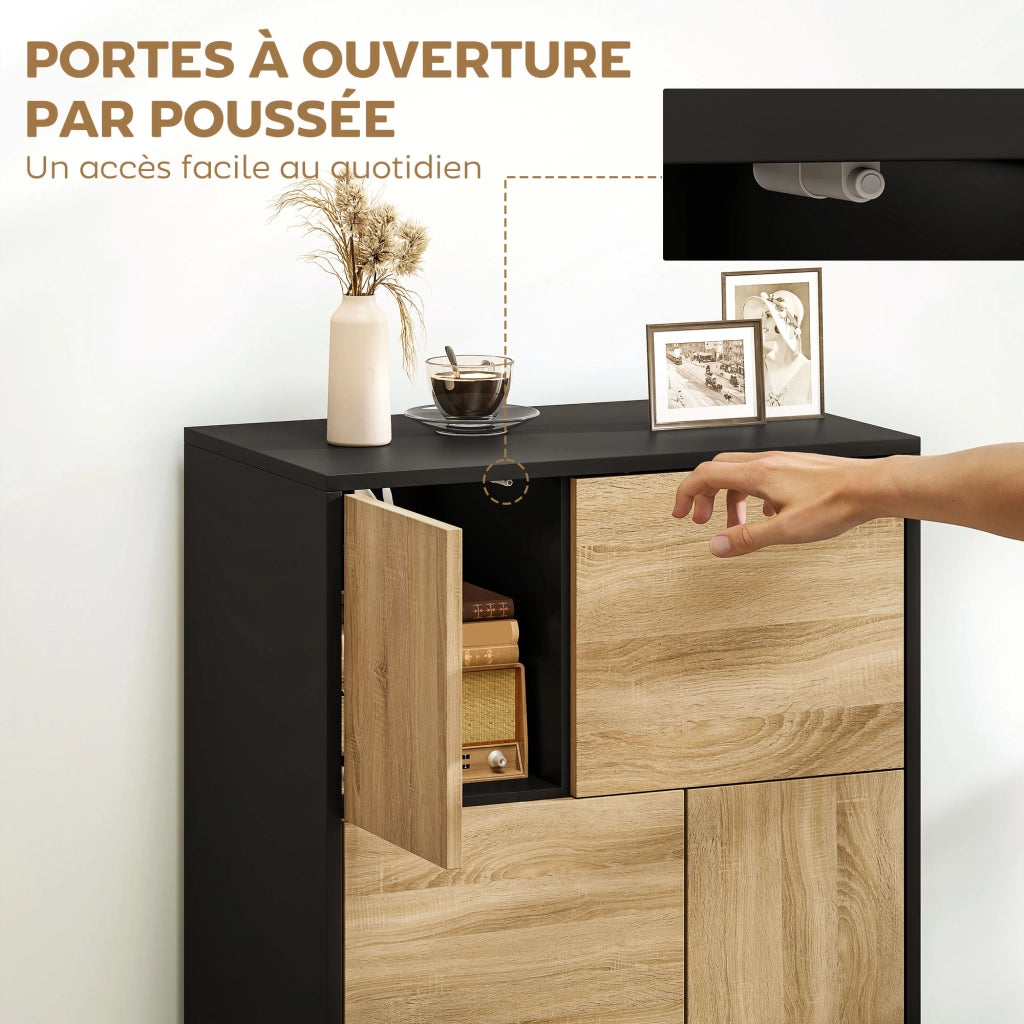 Armadio ¨C zephmum ¨C nero 60x35x78 cm