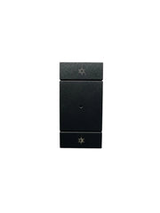 Ettroit Deviatore Wifi Smart Connesso Tuya Compatibile Con Living Light Nera LNWF0801