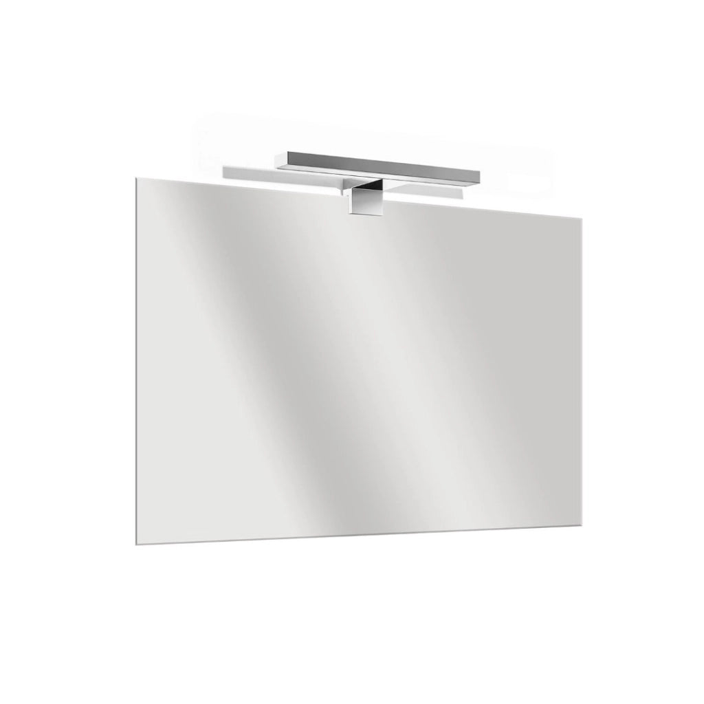 Specchio Filo Parete Lucido Reversibile Bagno Arredo 80X70 Senza Led - 8.0