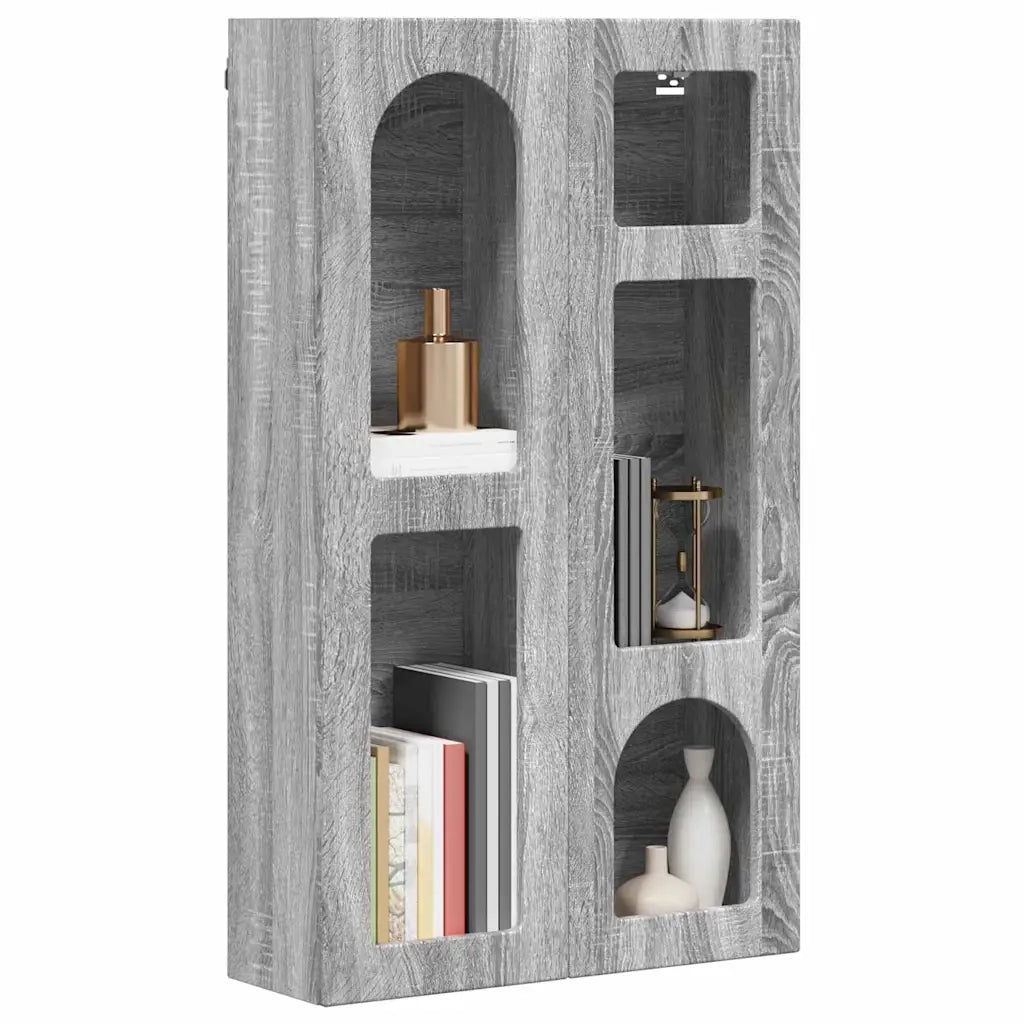 Armadio pensile con lo scaffale Grigio Sonoma 59 x 20 x 100 cm CFW8874110